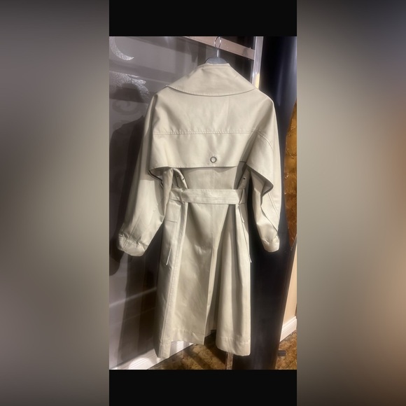 NWT 2nd day Scandinavian Classic Tan Trench Coat - Picture 8 of 9